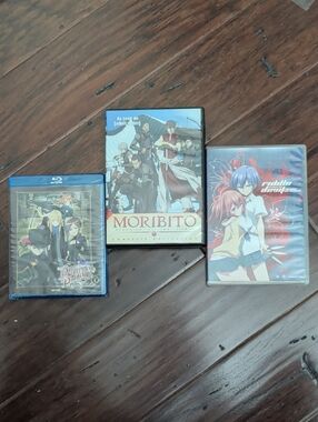 Anime Bundle Princess Principal Blu-ray Sealed, Moribito 1-8, Riddle Devil